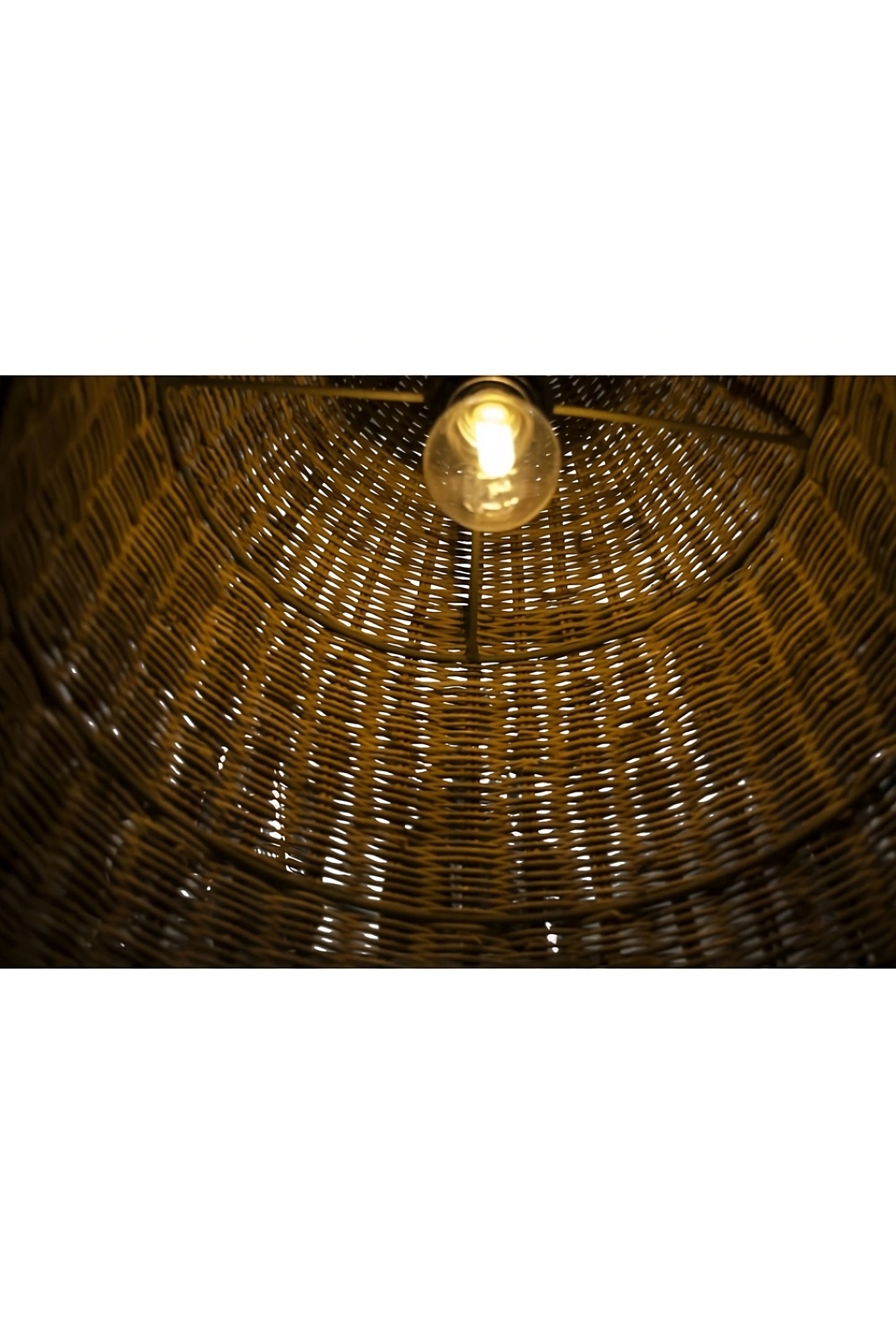 Woven Rattam Hanging Lamp M | Versmissen San Antoni